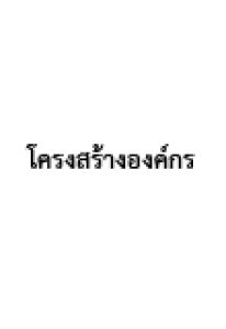 โครงสร้างองค์กร